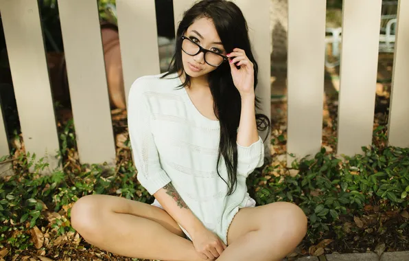 Sexy, model, brunette, look