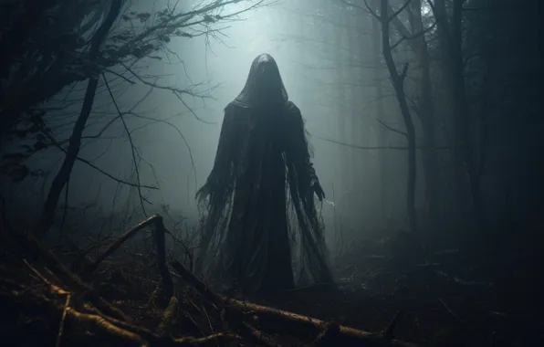 Ghost, creepy, forrest
