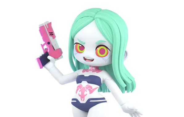 Girl, Rebecca, Cybepunk, Edgerunner