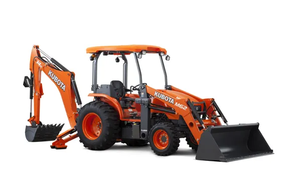 Картинка ковш, эксваватор, Kubota M62