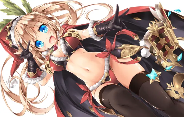 Волосы, фигура, девувшка, granblue фэнтези