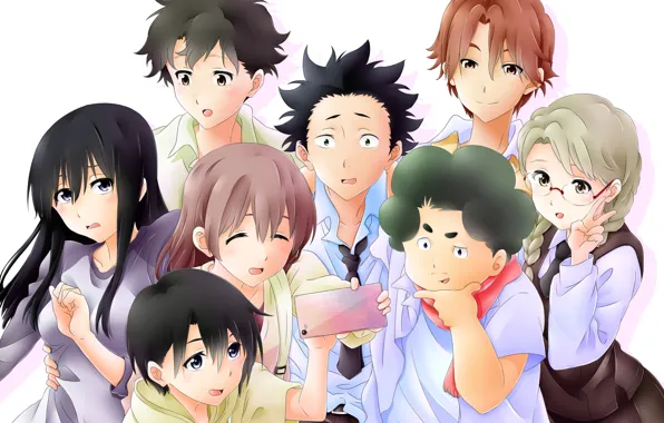 Персонажи, Форма голоса, Koe No Katachi