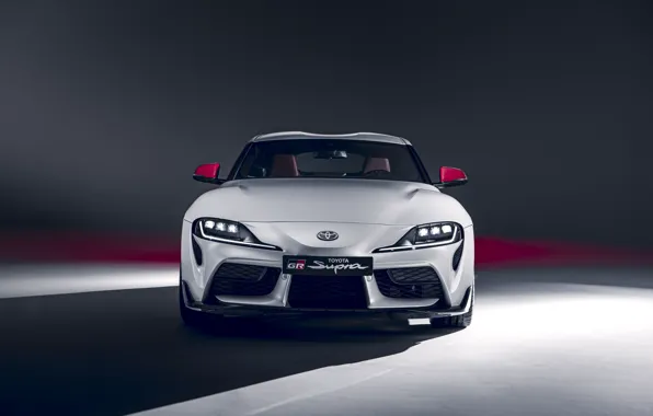 Toyota, вид спереди, Supra, 2020, GR Supra, A90, 2.0L