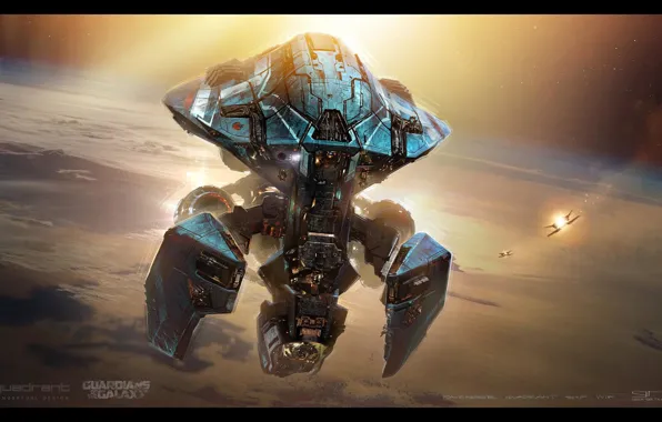 Транспорт, Concept Art, Guardians of the Galaxy Vol 2