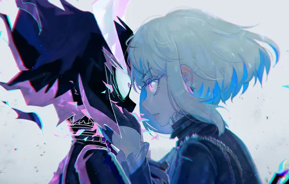 Парень, глаза в глаза, Lio Fotia, Promare