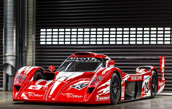 Red, Toyota, автомобиль, тойота, 1998, гоночный, GT One, Race Version