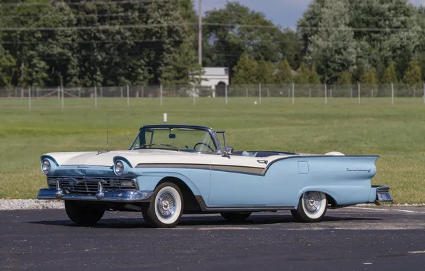 Ford, Форд, 1957, ретро автомобили, Hardtop, Skyliner, Retractable, retro cars