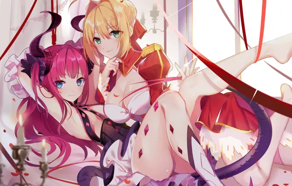 Девушки, Свечи, Fate / Grand Order, Судьба великая кампания