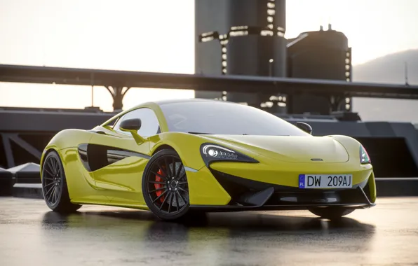 McLaren, Авто, Машина, Car, Render, Рендеринг, Передок, 570s