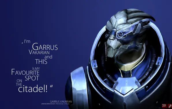Фон, инопланетянин, Mass Effect 3