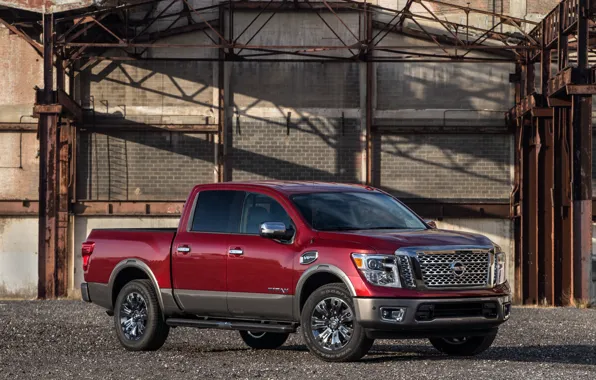 Завод, Nissan, постройки, пикап, Titan