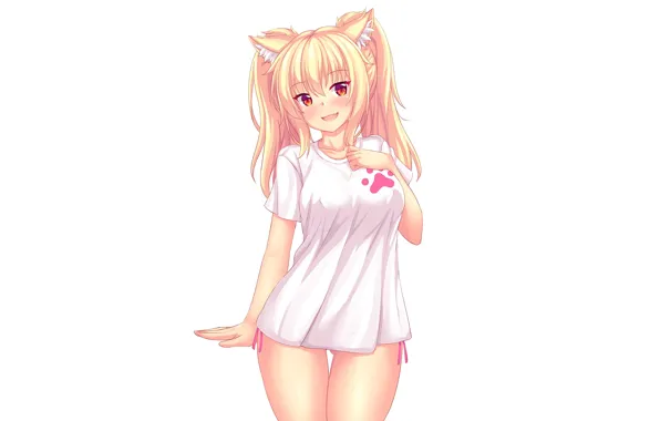 Girl, sexy, long hair, anime, beautiful, pretty, erotic, blonde