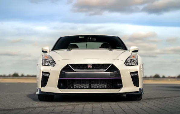 Картинка GTR, Nissan, White, R35, Sight