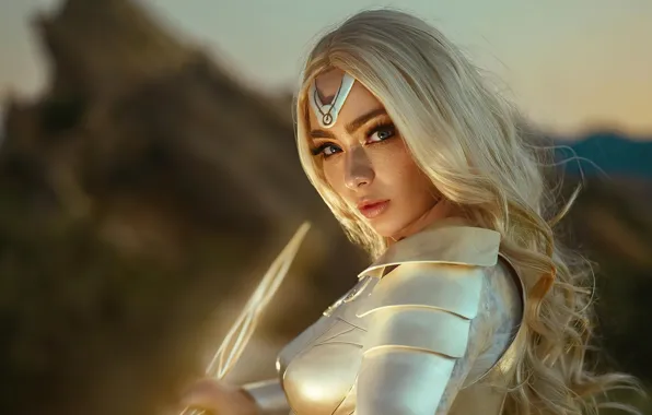 Cosplay, Eternals, коспей, Вечные, Thena, Тена