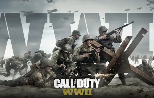 Картинка Game, Activision, Call of Duty: WWII