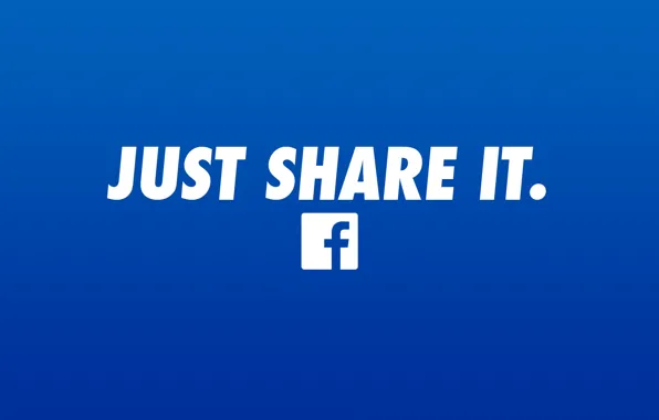 Logo, blue, facebook