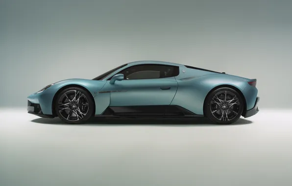 Maserati, купе, суперкар, supercar, вид сбоку, Limited Edition, 2025, Maserati MCPURA
