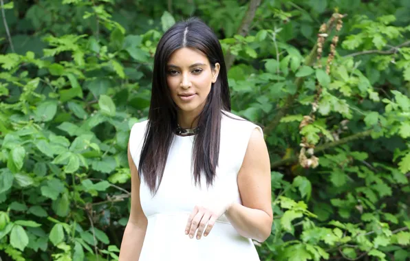 Модель, брюнетка, Kim Kardashian