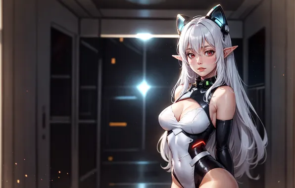 Elf, Sci Fi, ai art