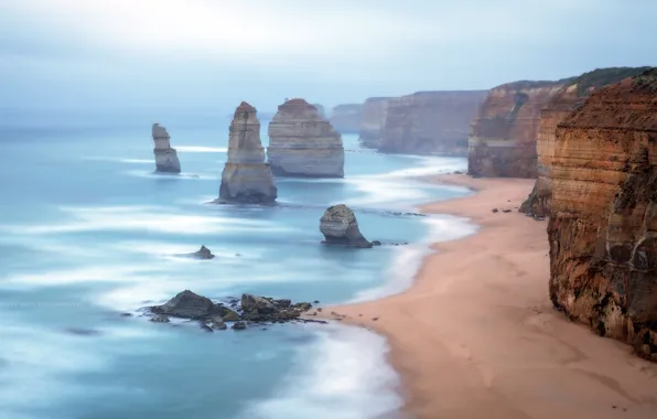 Природа, Victoria, Great Ocean Road, AUSTRALIA, 12 Apostles