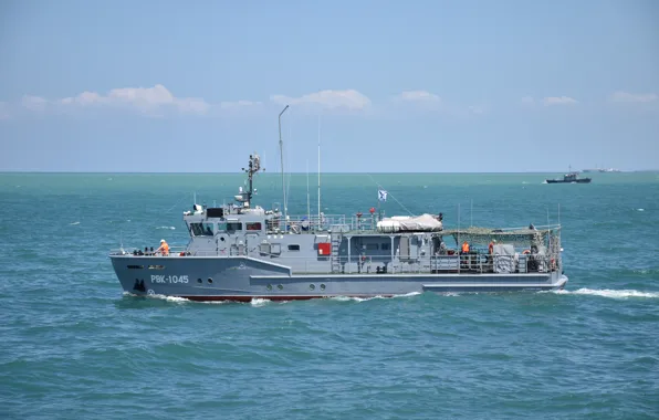 Черное море, вспомогательный флот, специальный водолазный катер
