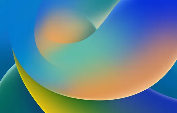 Apple, Abstract, WWDC, Spiral, 2022, iPadOS 16