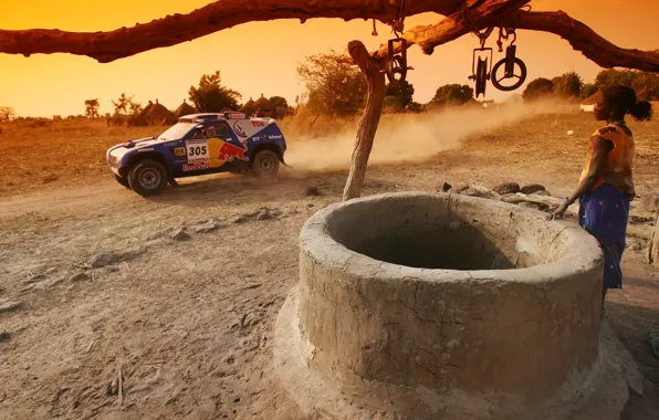 Закат, Volkswagen, Touareg Race