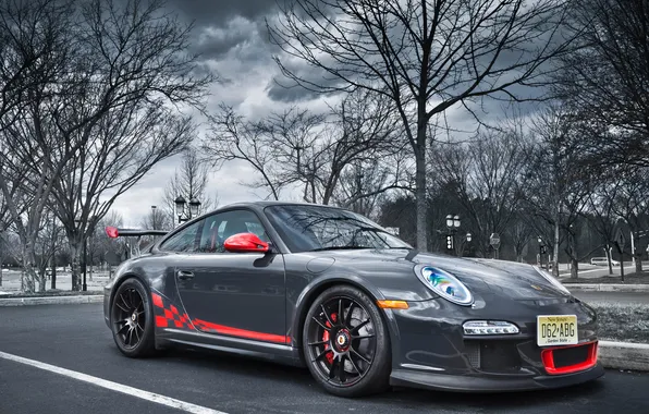Картинка спорт, тюнинг, Porsche 911