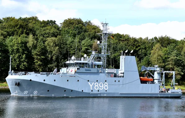 ВМС Германии, FGS Kalkgrund, специальный опытовый корабль