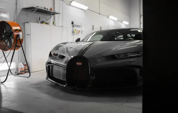 Картинка Bugatti, Gray, VAG, Sight, Chiron