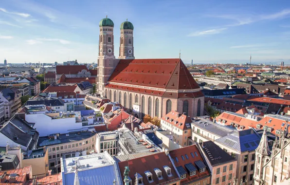 Картинка Германия, Мюнхен, Бавария, Frauenkirche