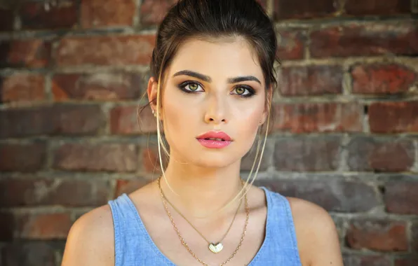 Картинка girl, model, look, cute, makeup