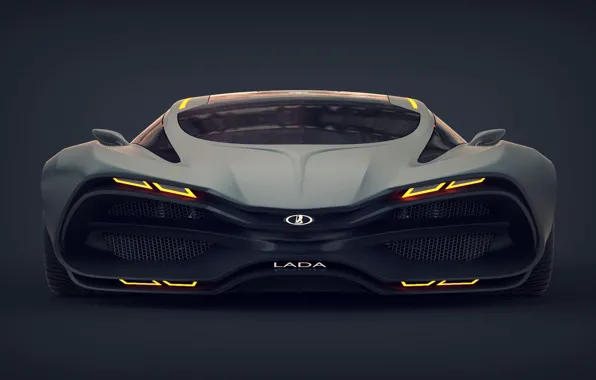 Concept, Car, Lada, Лада, Передок, Raven, Равен