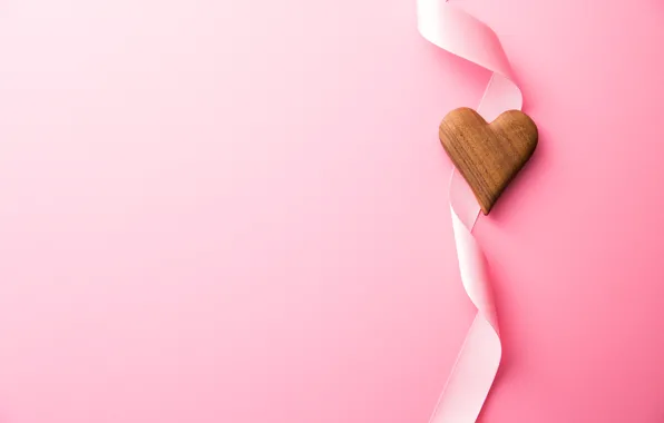 Сердечки, love, i love you, pink, romantic, hearts, valentine's day
