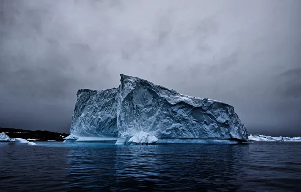 Океан, айсберг, ocean, Антарктида, iceberg, Antarctica