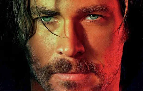 Взгляд, мужчина, Chris Hemsworth, Bad Times At The El Royale