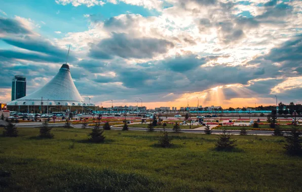 Sky, astana, han, shatyr