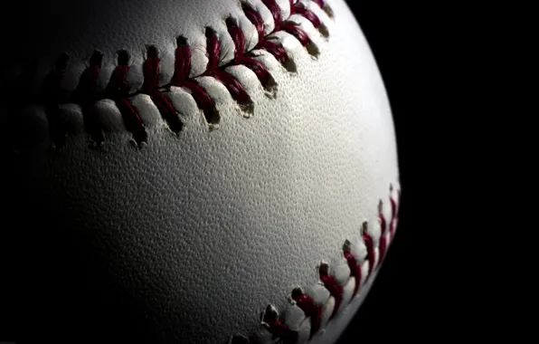 Картинка мяч, бейсбол, шов