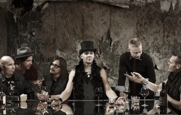 Музыка, группа, rock, рок, поэты осени, Poets of the fall, band group, поэты упадка