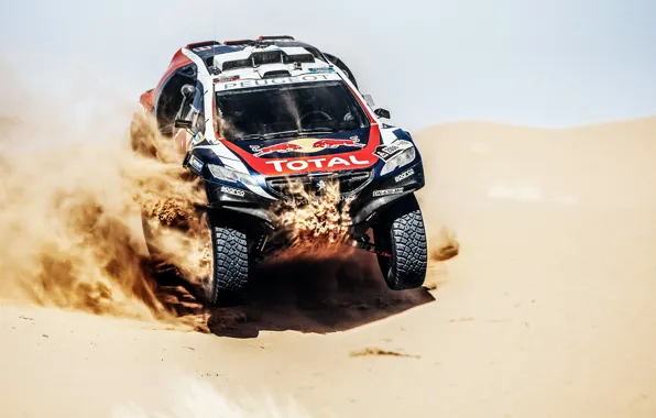 Картинка 2008, Пежо, Peugeot, Dakar, DKR, Baggy