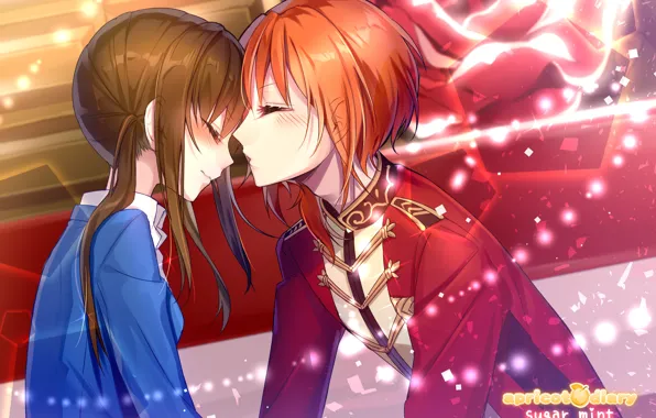 Аниме, девочка, парень, Ensemble Stars!