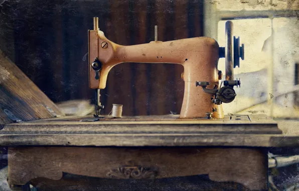 Картинка vintage, machine, sewing