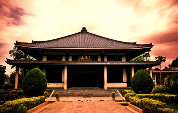 Япония, храм