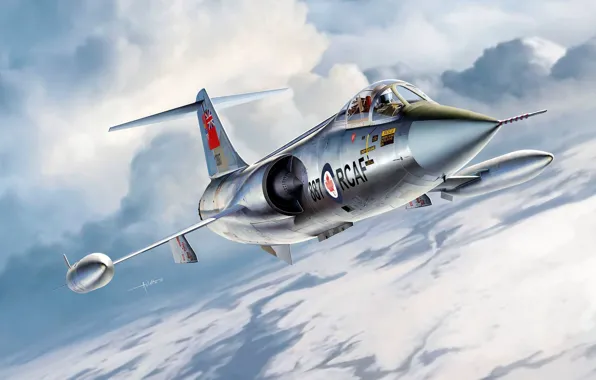 Канада, Штурмовик, Lockheed F-104 Starfighter, Auletta, RCAF, Canadair CF-104 Starfighter