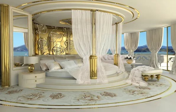 Роскошные идеи дизайна спальни