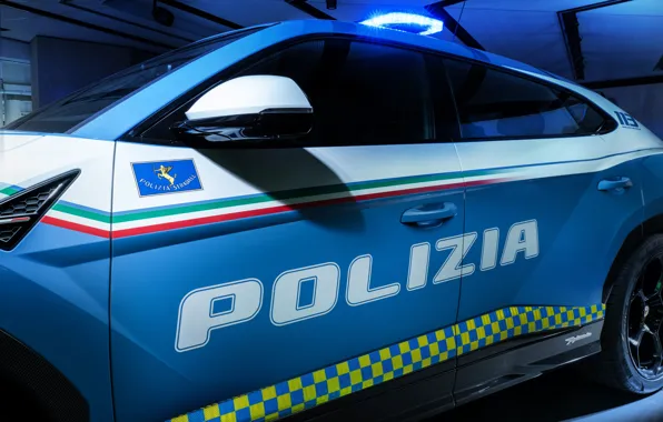 Lamborghini, close-up, lambo, Urus, Lamborghini Urus Performante Polizia