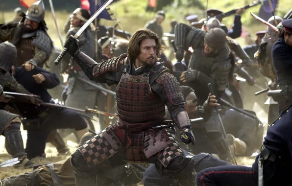 Обои Битва, Том Круз, Драма, Tom Cruise, The Last Samurai.