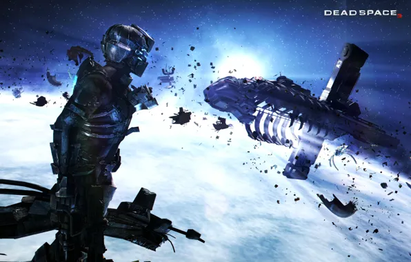 Картинка Космос, Game, 2013, Космический Крабль, Dead Space 3