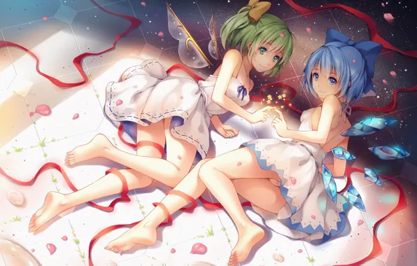 Girl, sexy, cleavage, dress, boobs, anime, fairy, beautiful