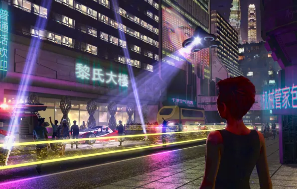 Место преступления, Hong Kong 2047, Sci-Fi Фильм